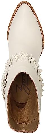 ZODIAC Womens Donna Western Boot Birch Beige Leather 8 M | Image 5