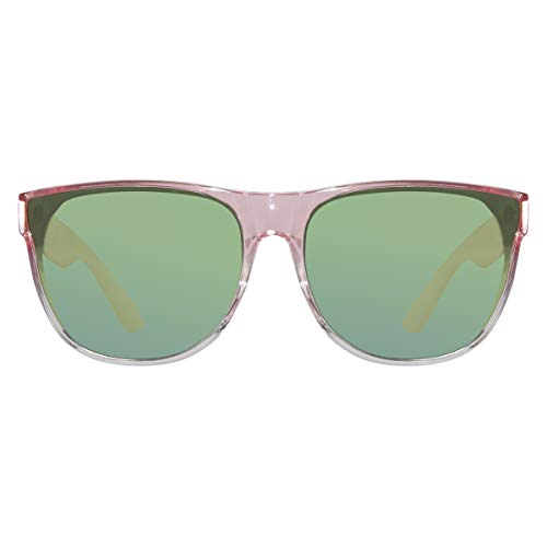 Piranha Angel Women's Sunglasses with Crystal Pink Frame and Mirrored Lens2