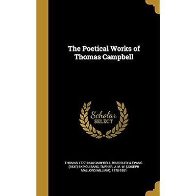 The Poetical Works of Thomas Campbell