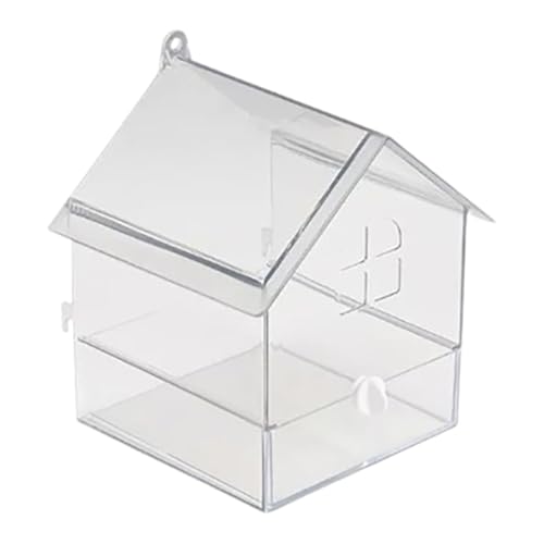 Bain d'oiseaux pour cage accessoire acrylique grand format L - 2