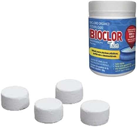 Cloro Orgânico para Piscina Plástica Infláveis 50 pastilhas