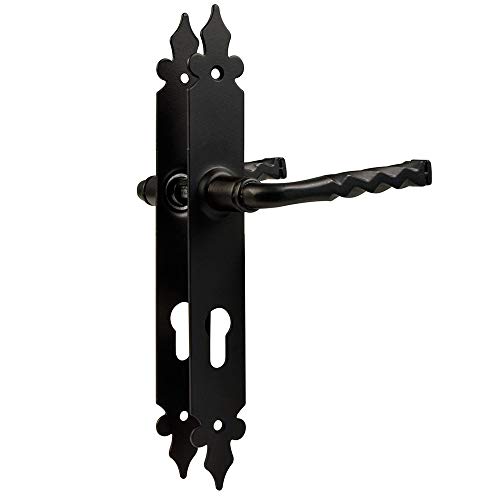 Türgriff Türdrücker Drückergarnitur Türbeschlag Griffset Schwarz matt...