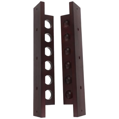 Support mural pour queues de billard râtelier 6 places rangement compact