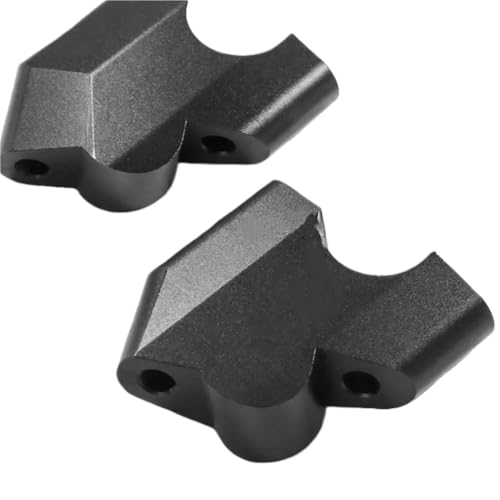 Fixation pour rehausseurs de guidon de Desert X en aluminium usiné