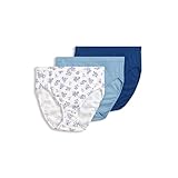 Jockey Women's Underwear Elance Breathe French Cut - 3 Pack, Blue Stardust/Stardust Tropic Bouquet/Marina Blue, 6
