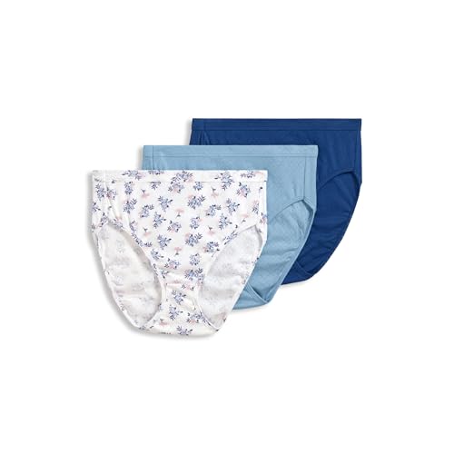 Image of Jockey Women's Underwear 100% Cotton Elance Breathe Brief - 3 Pack
