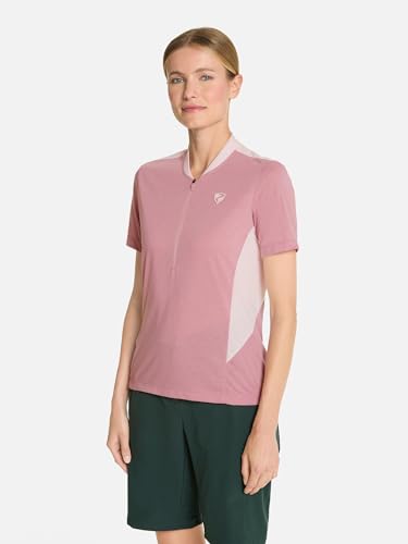 Maillot de cyclisme manches courtes rose élastique taille 38 - 4