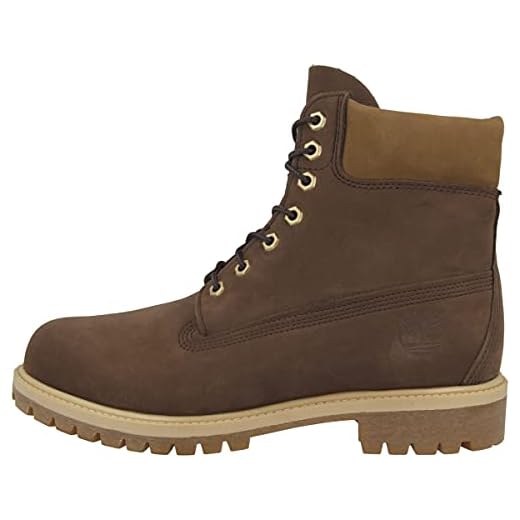 Timberland herr 6 premium boot A1lxu sneaker, - Rödbrun - 43 EU