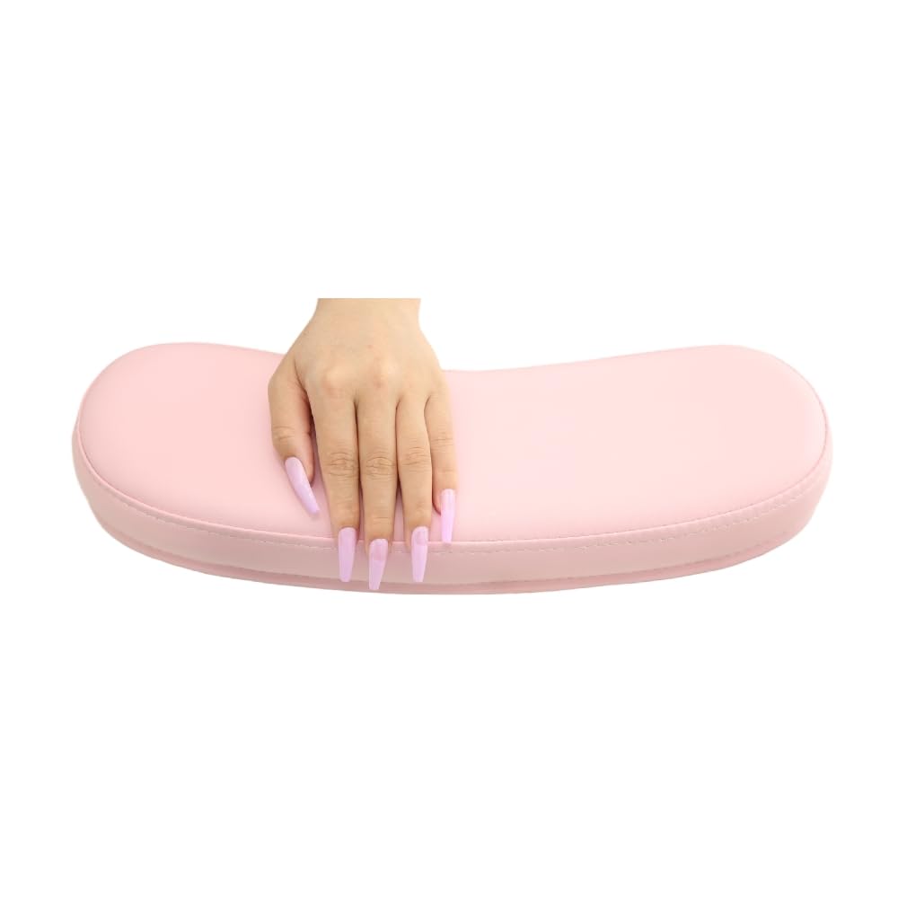 Cojín de almohada de descanso de manos de manicura, almohada cojín de mano de esmalte de uñas, mesa de manicura, cojín de mano portátil para mesa de
