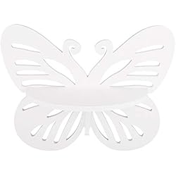 Estanteria Mariposa Estantes flotantes con Forma de Mariposa, estantes de Almacenamiento de Pared, estantes flotantes montados en la Pared para la decoración del hogar de la Sala de Estar del Dormitorio