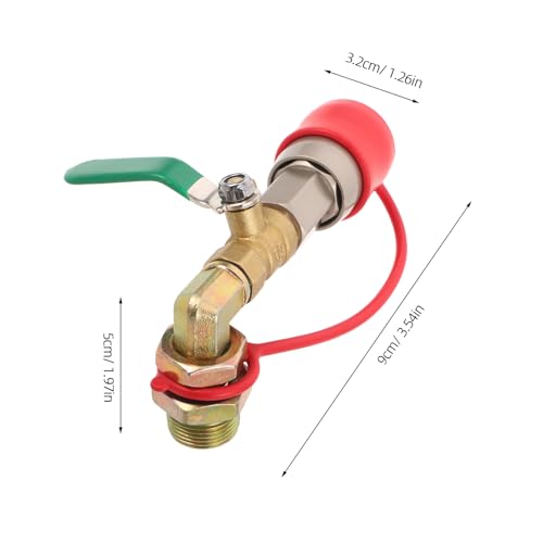 Válvula de aire junta de PTFE y cobre robusto para neumática de camiones 3