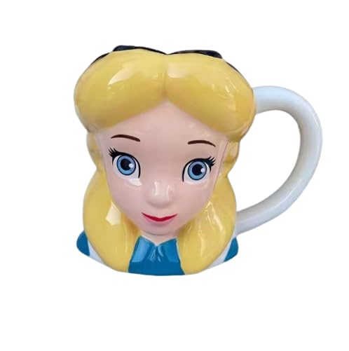 Alice Harikalar Diyarında 3D Özel Tasarım Kupa Bardak