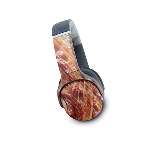 Image of MightySkins Carbon Fiber Skin Compatible with Skullcandy Crusher Evo Wireless - Crispy Bacon | Protective, Durable Textured Carbon Fiber Finish | Easy to Apply | Made in The USA