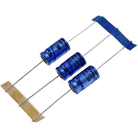 10x Elko Kondensator axial 470µF 25V Cover