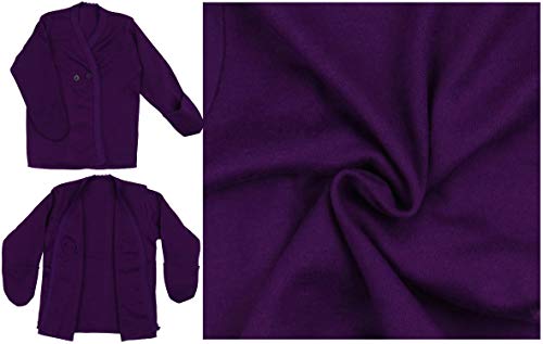 Image of ToBeInStyle Babies' 4 Pack Relaxed Fit Short or Long Sleeve Button Up Kimono Tee Swaddle Shirt