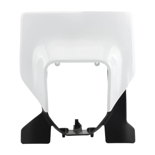 Couvercle en plastique phare moto antichoc avec boîtier de lampe bicolore pour Husqvarna