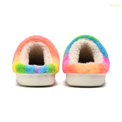 Pantoufles en peluche chaude et confortable à mémoire de forme - 3