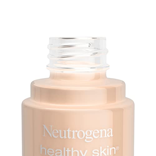 Neutrogena Healthy Skin Liquid Makeup Foundation, Broad Spectrum Spf 20 Sunscreen, Lightweight & Flawless Coverage Foundation With Antioxidant Vitamin E & Feverfew, 40 Nude, 1 Fl. Oz #TOP3