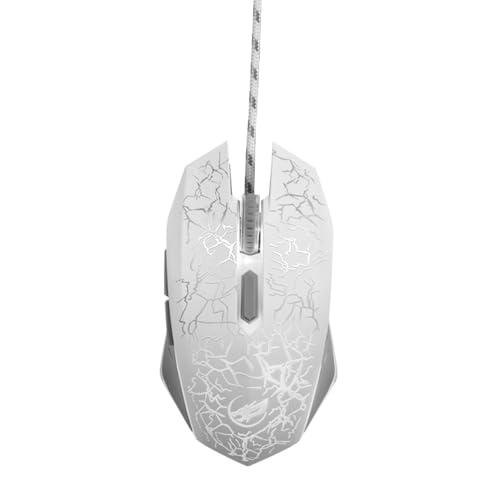 NAMOARLY Souris de Jeu USB Filaire Ergonomique 6 Boutons, 4 Dpi Réglables