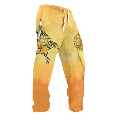 Pantalon décontracté à motif idéal pour les activités de plein air et balades en ville