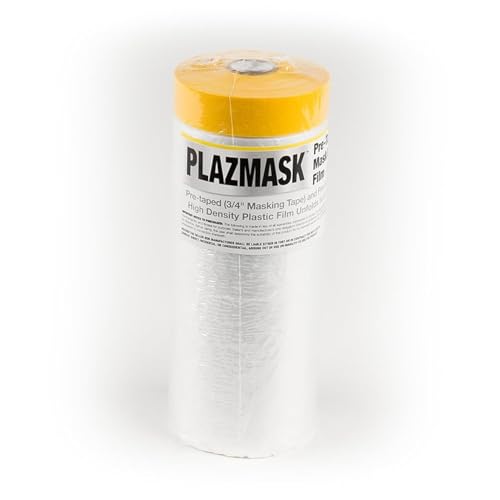 Pre-Taped Masking Film 9-Feet X 65-Feet