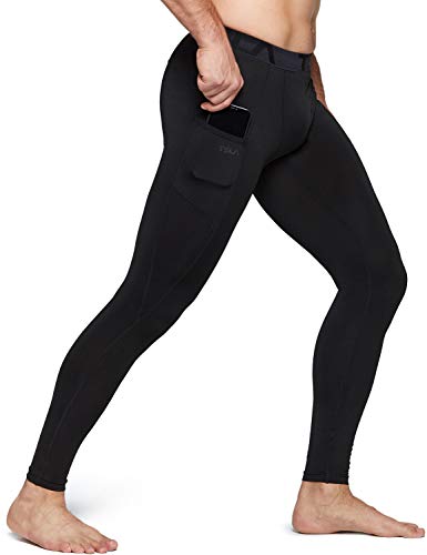 TSLA DRST calça de compressão FPS 50+ masculina, meia-calça de corrida UV/FPS, leggings de treino, r