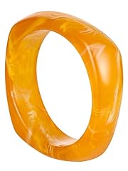 Yellow Resin Bracelet