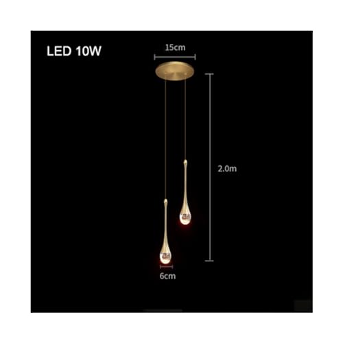 Lustre en cristal moderne pour restaurant et salon chic