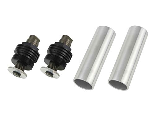 ポッシュ バイク用品 イニシャルアジャスター タイプ2 ブラック/チタン W650/8 041666-11