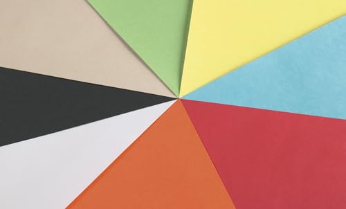 School Smart Folding Bristol Tagboard, 24 x 36 Inches, Assorted Colors, Pack of 100
