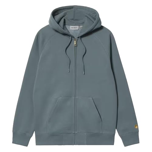 CARHARTT WIP Hooded Chase Jacket Cozy Blue/Gold