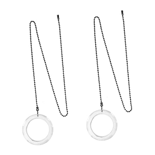 jojofuny Colgantes De Cristal Adornos para Ventiladores De Techo Adornos Decorativos para Lámparas Material Seguro para De Novia Amiga Hija