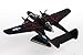 Daron Worldwide Trading Postage Stamp P-61 Black Widow Lady in The Dark 1/120 Airplane Model