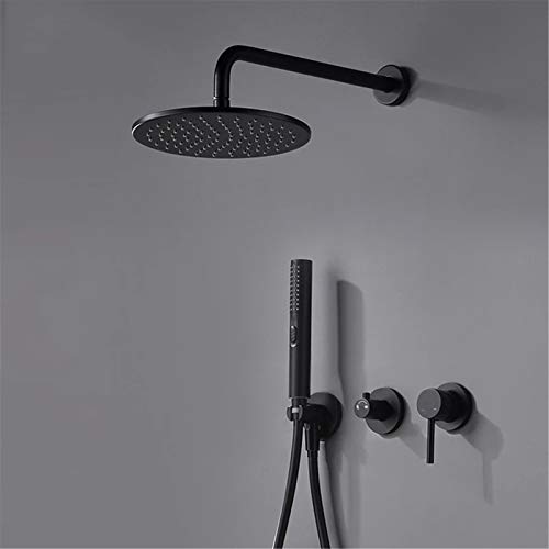 Ensemble douche haute pression avec mitigeur chaud et froid réglable - 7