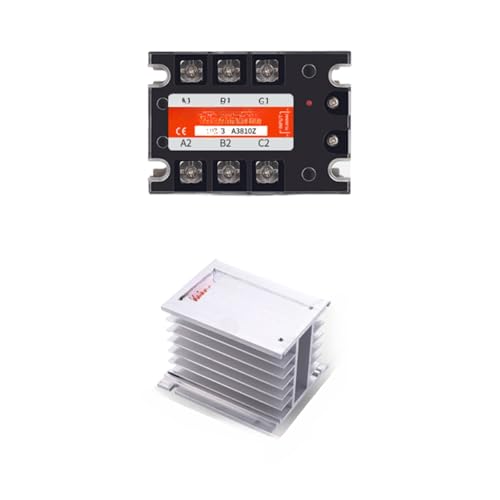 Relais à semi-conducteurs triphasé évite la surchauffe des circuits AC-AC 380V