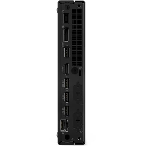 Image of Lenovo ThinkCentre M70q Gen 5 - Tiny Desktop - 14th-Gen Intel Core i5-14400T - 16 GB DDR5 - 512 GB NVMe SSD - Intel UHD Graphics 730 - Wi-Fi 6E & Gigabit Ethernet - Windows 11 Pro - Raven Black