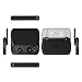 RG Slide Handheld Game Console RG Slide 4.7-inch LTPS In-Cell Screen No Card Retro Game Console Unisoc T820 Portable Arcade Video Gaming Console Support AI WiFi Bluetooth HD and TV Output Black