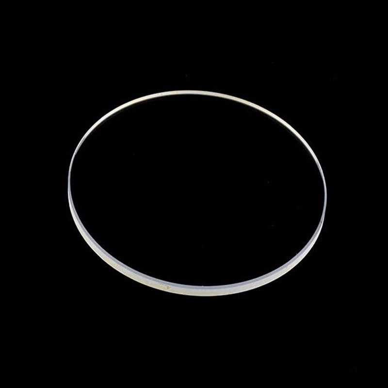 Generico 1 Pezza di Piastra Circolare in Vetro di Quarzo, 70mmx4mm, JGS3