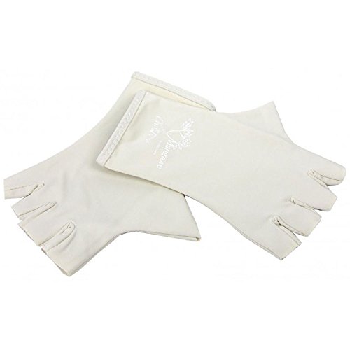 TFO Mangrove Sun Gloves - Small/Medium,Beige