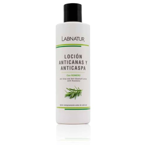Loción Anticanas y Anticaspa con Romero 250ml Fortalece el Cabello, Reduce Canas y Caspa, Estimula el Crecimiento y Regula la Grasa