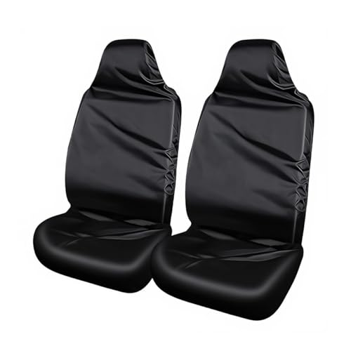 Image of STHIRA Set of 2 Car Chair Covers,Full Coverage Driver's Seat Cover Passenger Seat Cover Universal Slip-on Anti-Scratch Protective Car Waterproof for SUV