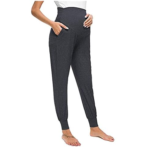 Pantalon Love2Mi grossesse gris foncé Cover
