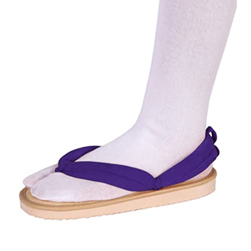 Image of UZAIN Anime Cosplay Clog Shoes Cosplay Sandal Prop Oshitari with Socks