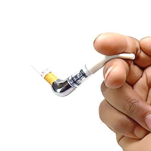 Image of WBD Vintage Mini Pocket Size Tobacco Smoking Pipe Cigarette Filter Holder (Multicolour) Cigarette Filter