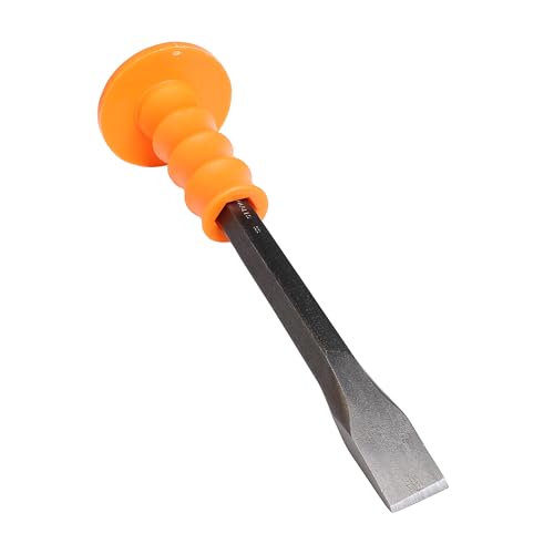 Image of Mayhew Select 12405 1-by-12-Inch Handguarded Cold Chisel , Black