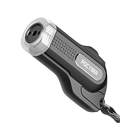 POCYBER Car Window Breaker and Seatbelt Cutter 2 in 1 Car Escape Keychain Tool Windows Glass Breaker Safety Hammer Cover