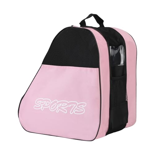 Bolsa para patinaje sobre hielo, bolsa de tela Oxford para patinaje sobre ruedas, bolsa organizadora de zapatos de tela Oxford para adolescentes, niños y adultos