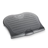 Kensington SoleSaver Fußstütze für unter den Schreibtisch, verstellbarer ergonomischer Fußhocker, mit 3-stufiger Neigungsverstellung und konturierter Fußgriffleiste für Büro und zu Hause, 56152