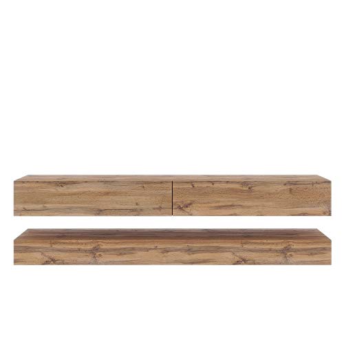 Preisvergleich Produktbild Selsey Fernsehschrank, Eichenholzoptik matt, 140 cm