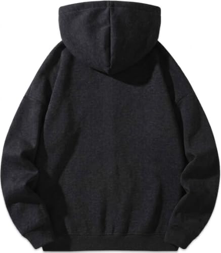 Image of Kopykat Men's Cotton Blend Half Zip Hooded Sweatshirt, Long Sleeve Regular Fit Winter Pullover Hoodie